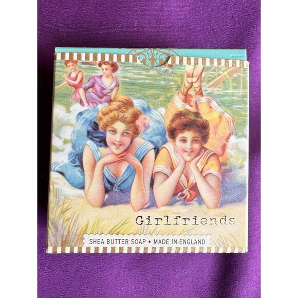 Michel Design Works Girlfriends Shea Butter Soap – Vintage-Inspired - Picture 2 of 4